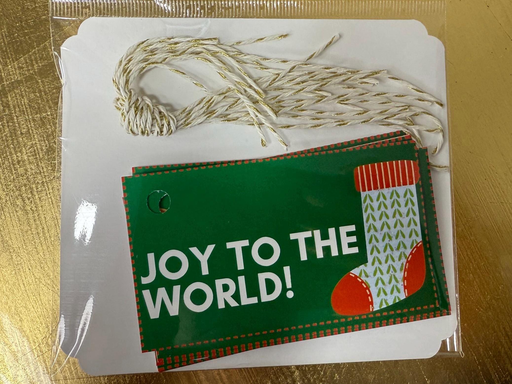 Handmade Christmas Gift Tag Set: Festive Holiday Labels