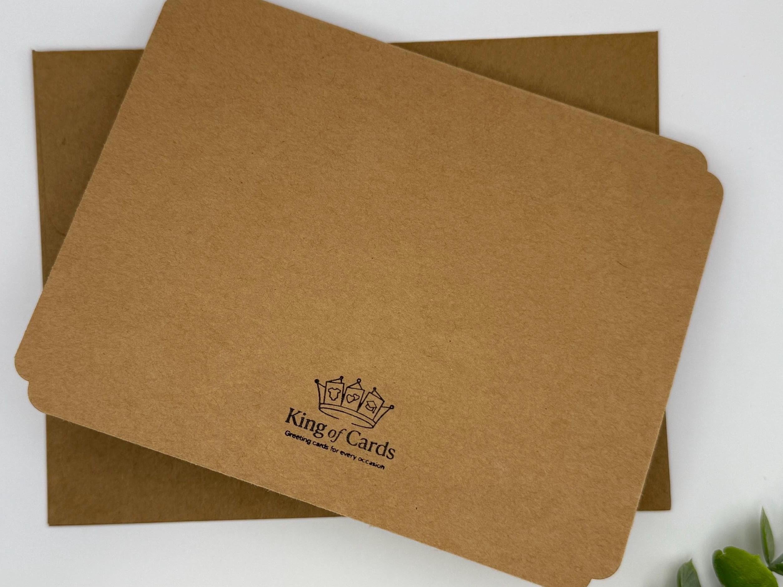 Thinking of You Christmas Card | Handmade Holiday Greeting Card