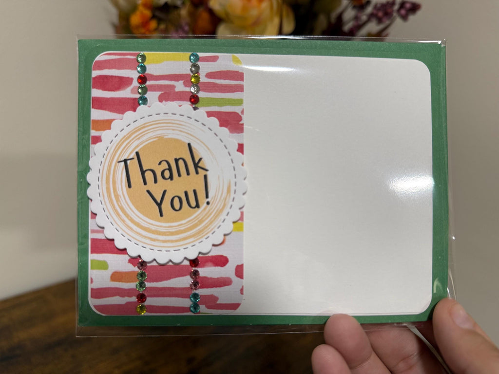 Rainbow Thank You Cards | Set of 5 Handmade Cards