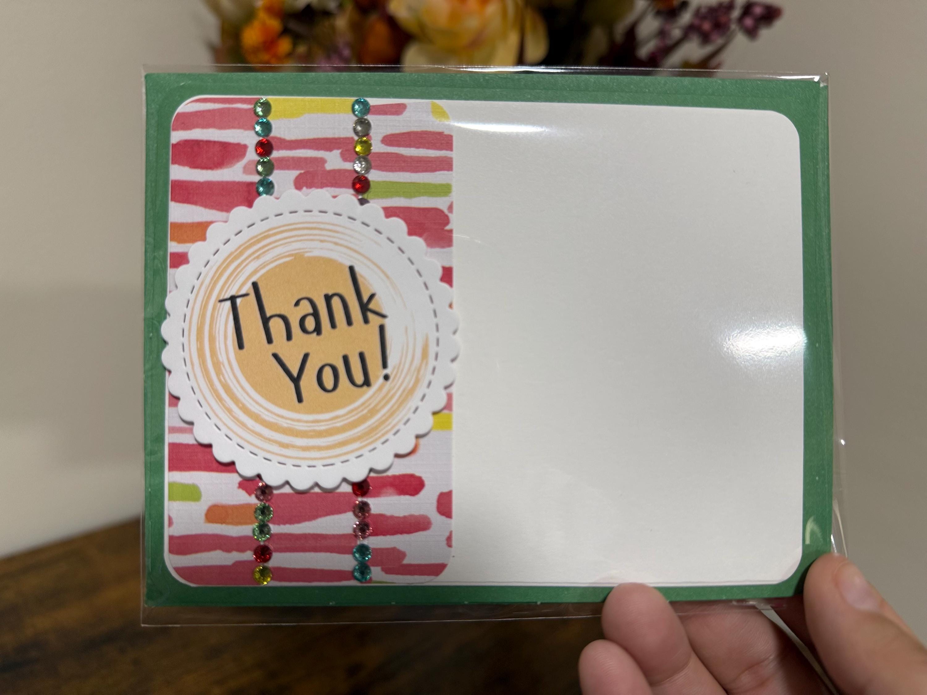 Rainbow Thank You Cards | Set of 5 Handmade Cards