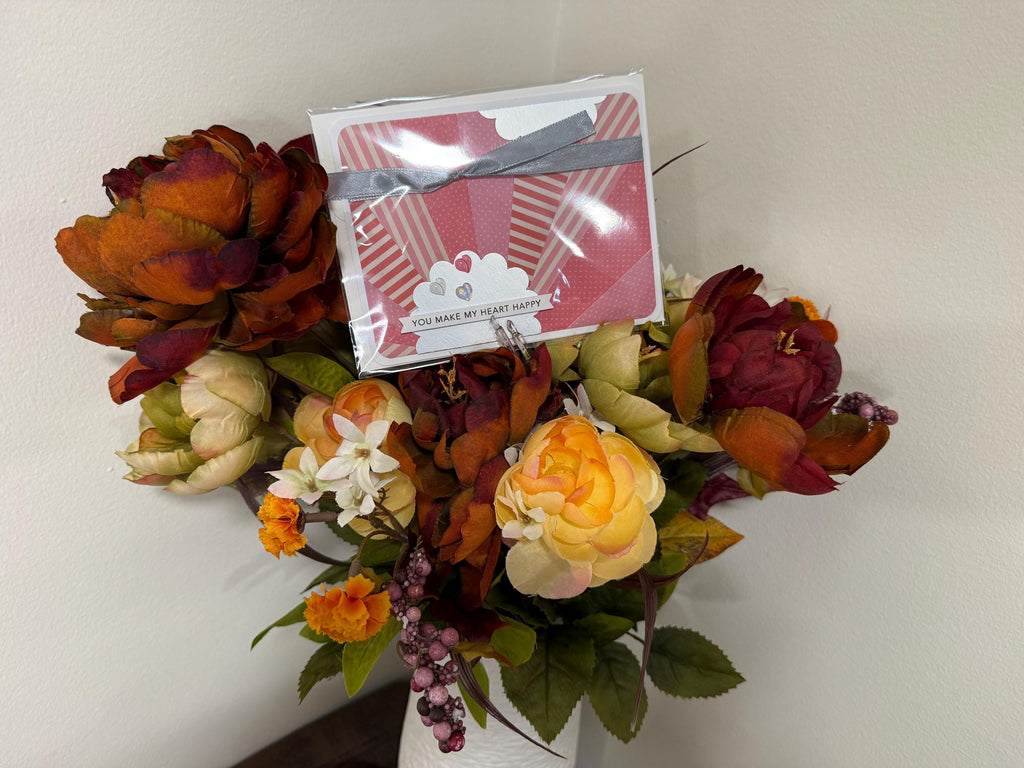 You Make My Heart Happy Card | Handmade Greeting Card