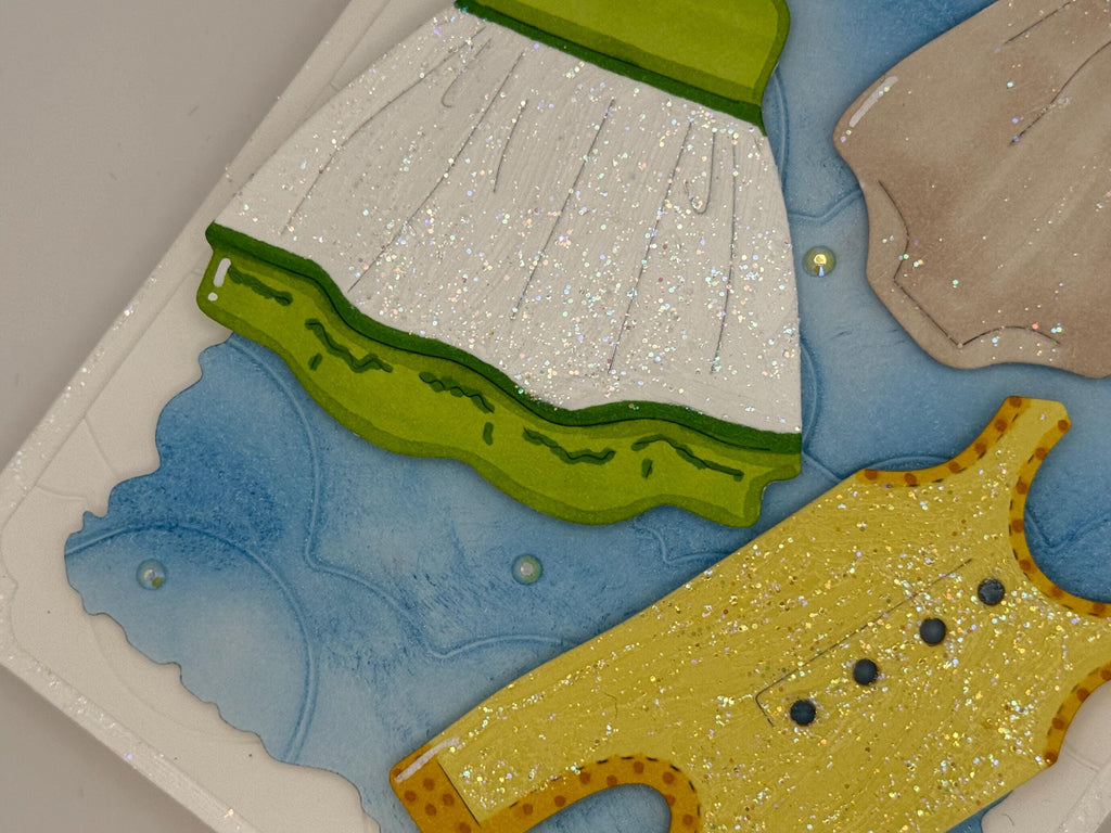 Your Laundry Just Got Cuter | Handmade New Baby Greeting Card