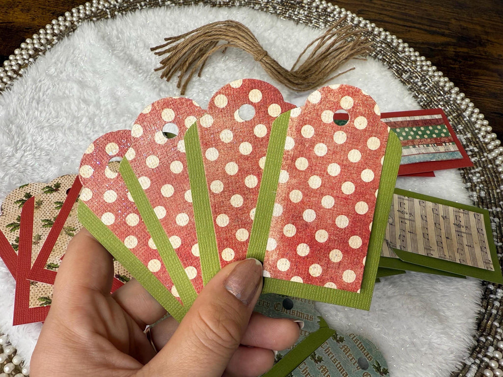 Classic Christmas Gift Tag 20 Pack | Handmade  Holiday Labels
