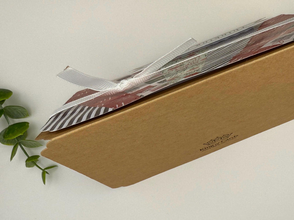 Thinking of You Christmas Card | Handmade Holiday Greeting Card