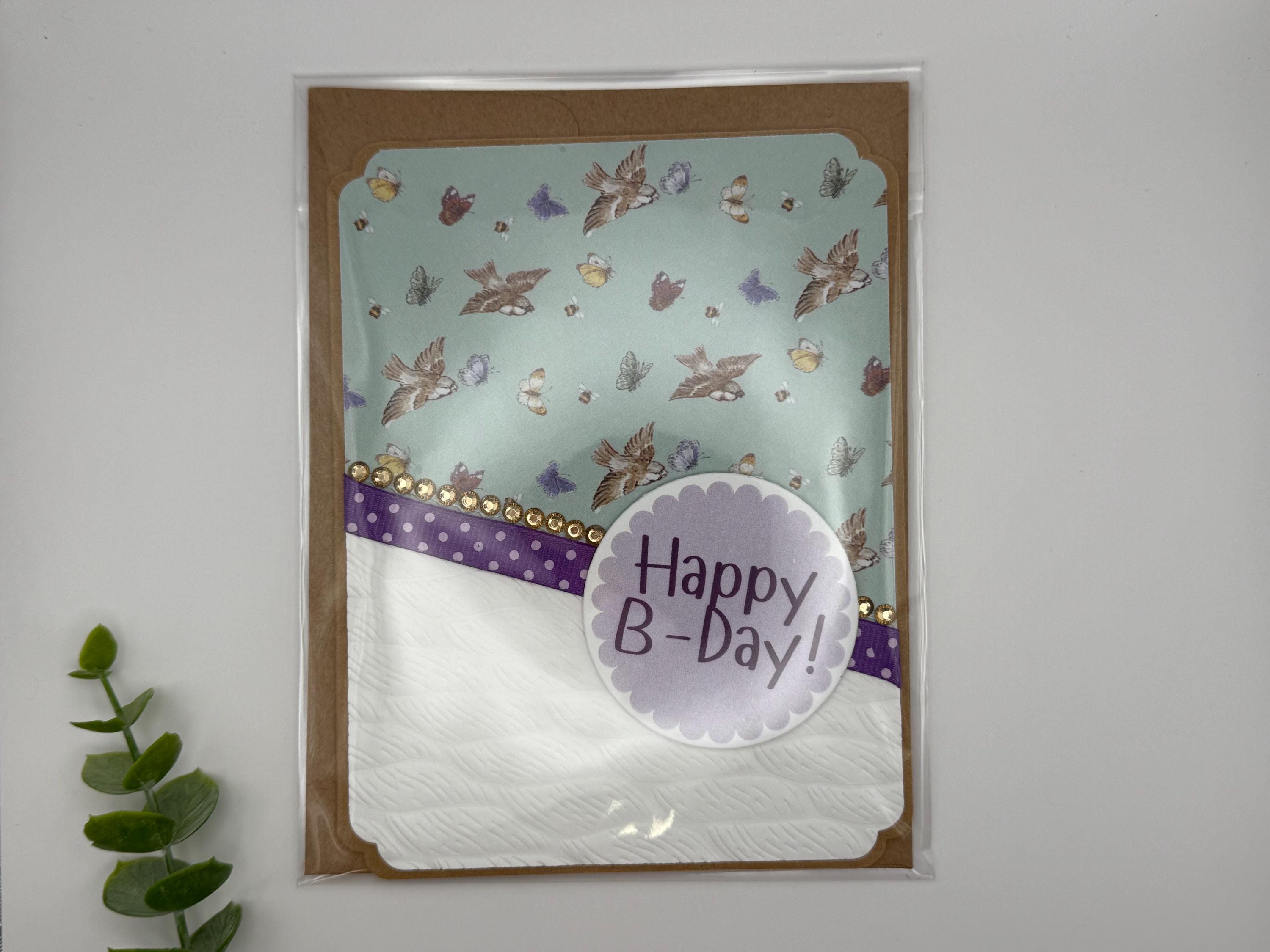 Handmade Greeting card set of 5 | Rustic Mixed Occasion Cards