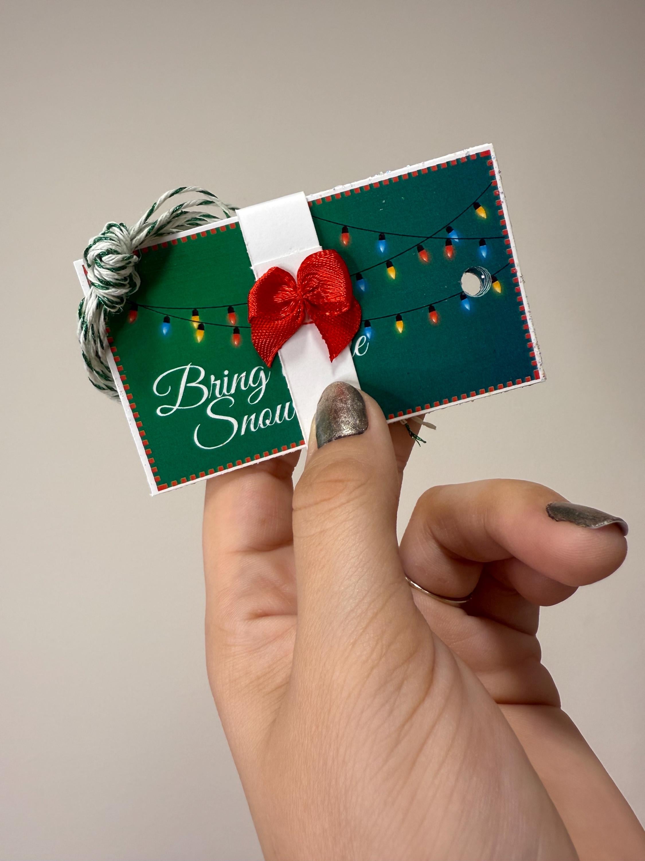 Printable Christmas Gift Tags | Digital Download PDF