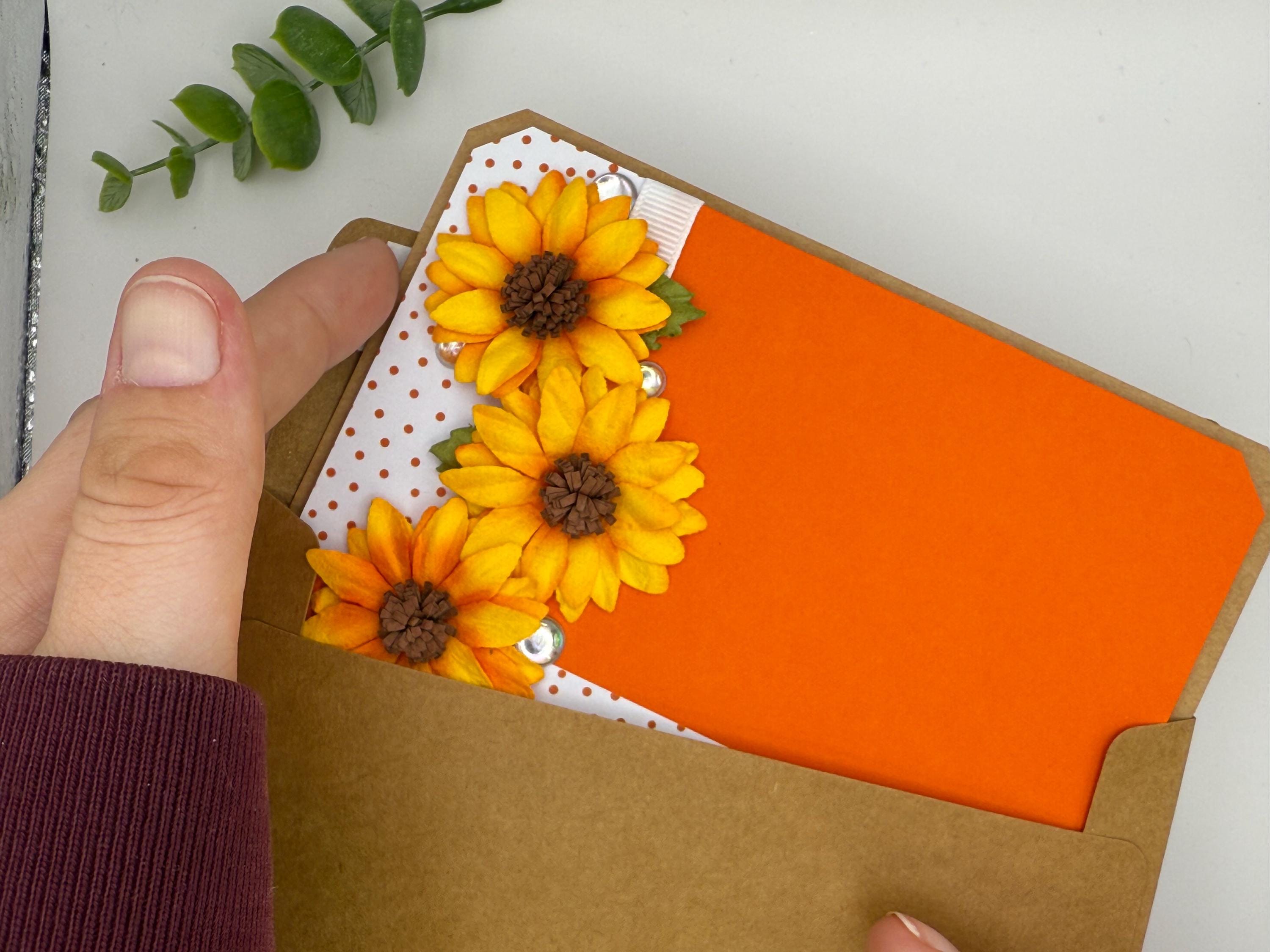 Thinking of You | Handmade Sunflower Greeting Card