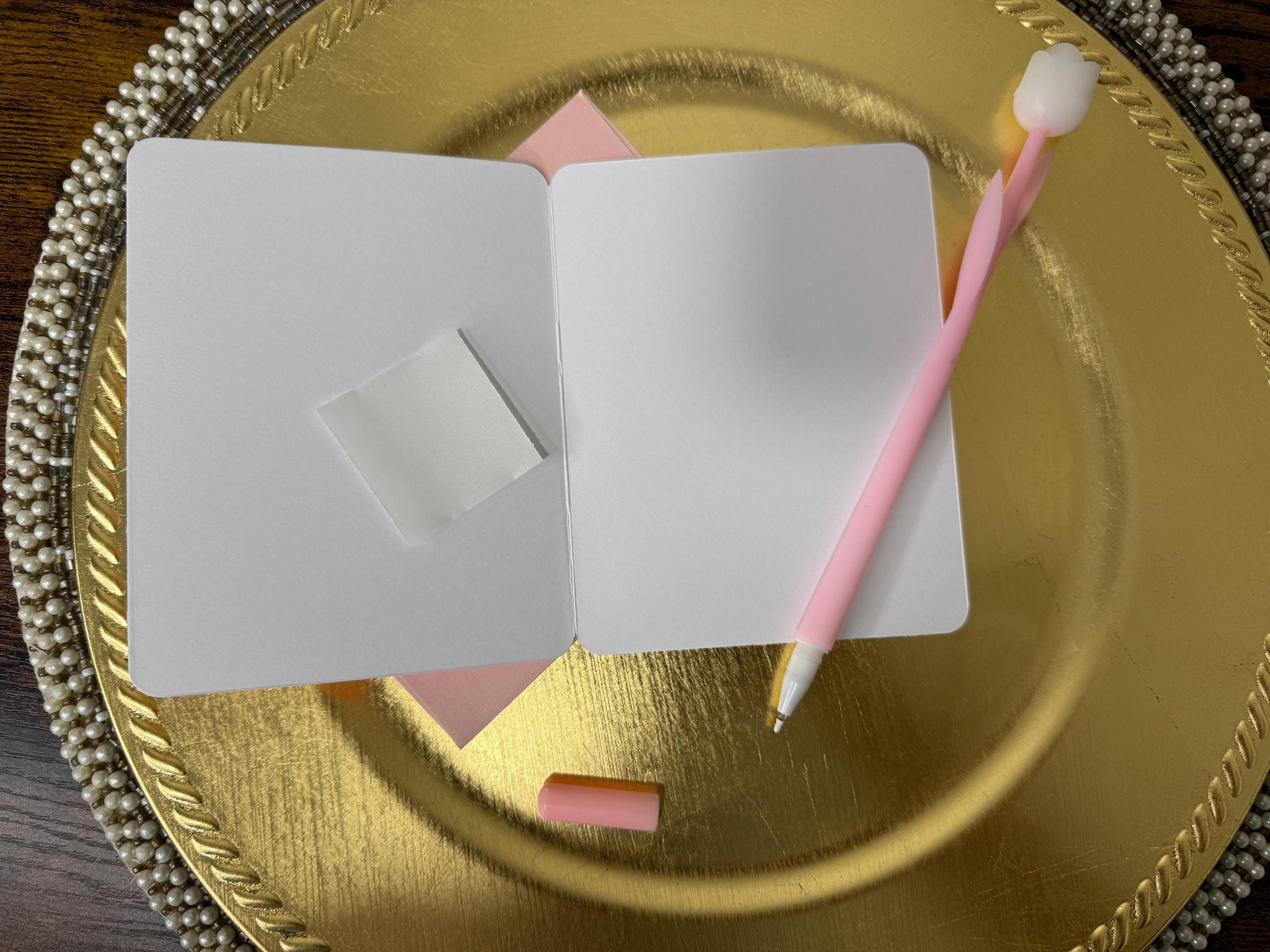 Handmade Floral Dress Card for Her