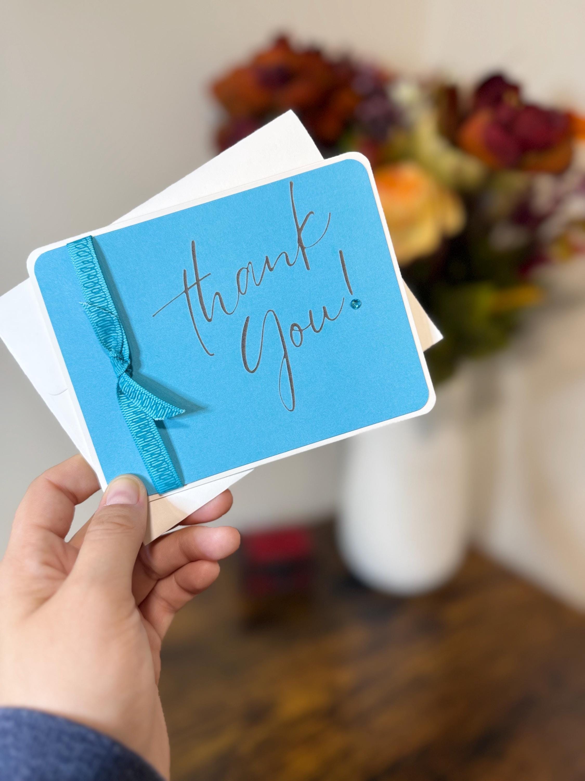 Handmade Thank You Cards | Primary Color Set of 3