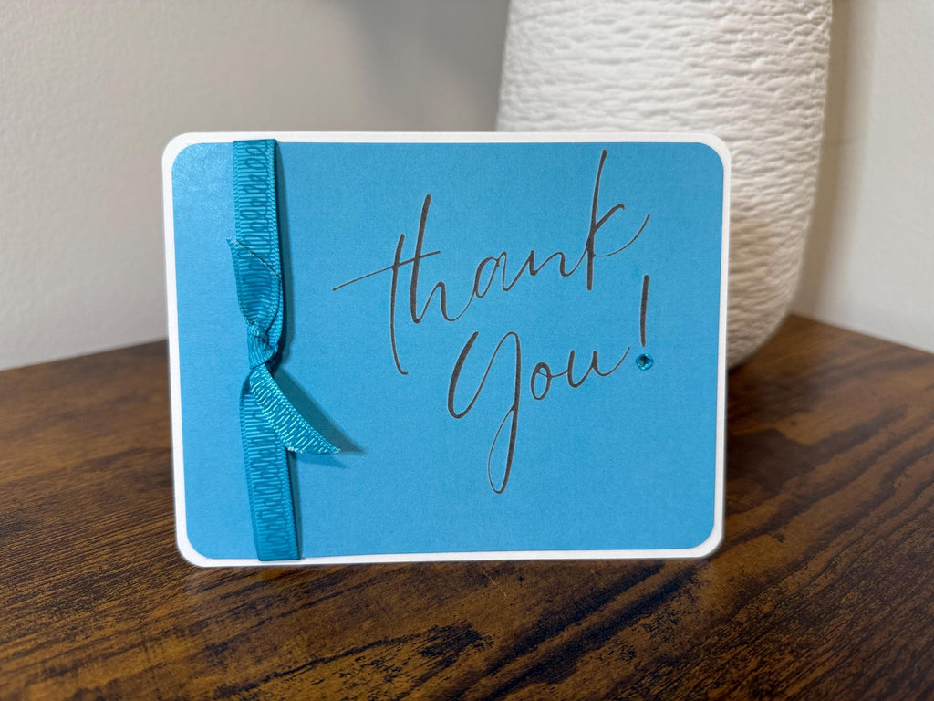 Handmade Thank You Cards | Primary Color Set of 3