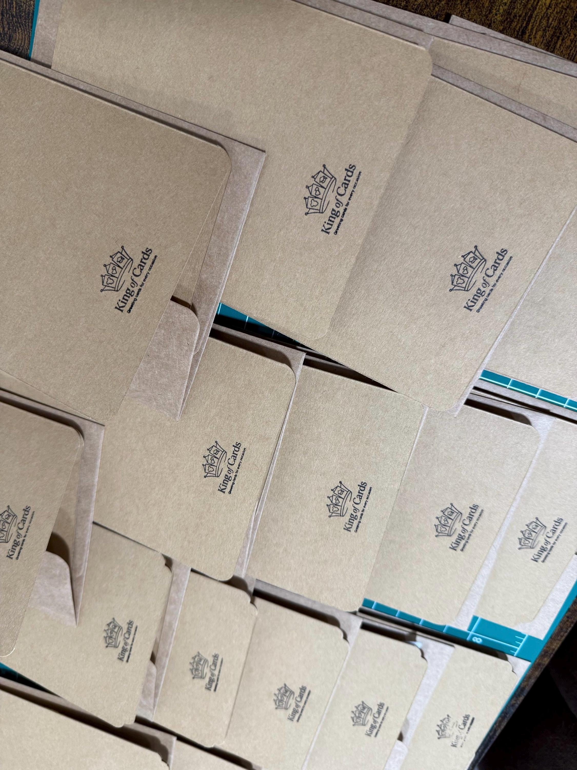 Rainbow Thank You Card Set | 6 Handmade Designs in Vibrant Colors