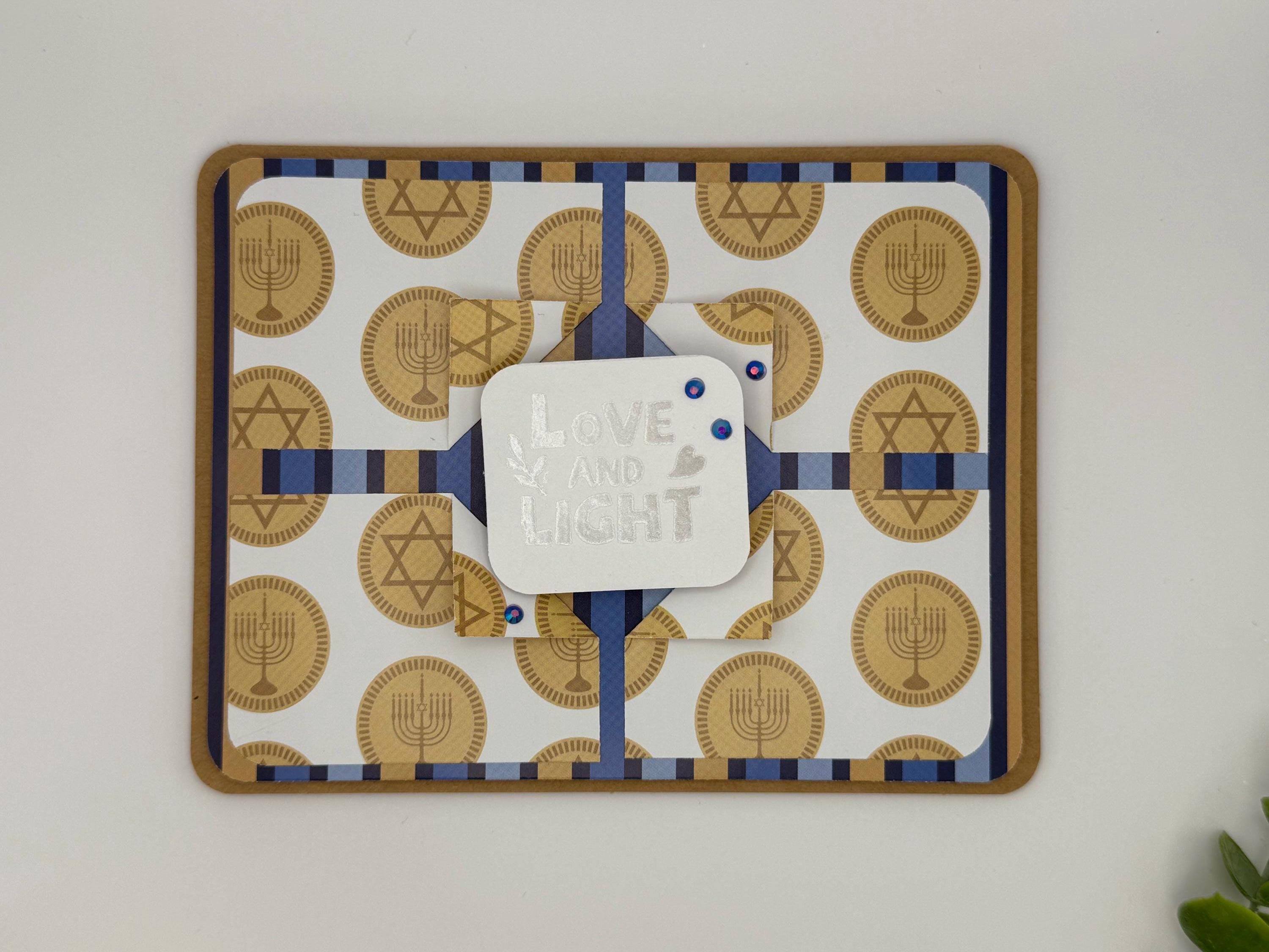 Hanukkah Wiggle Card | Love and Light Holiday Card