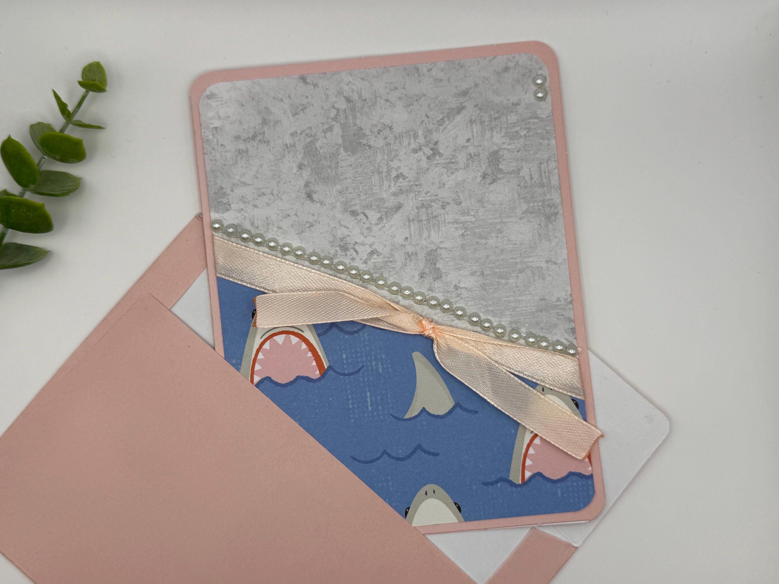 Funny Shark Card | Handmade Greeting Card