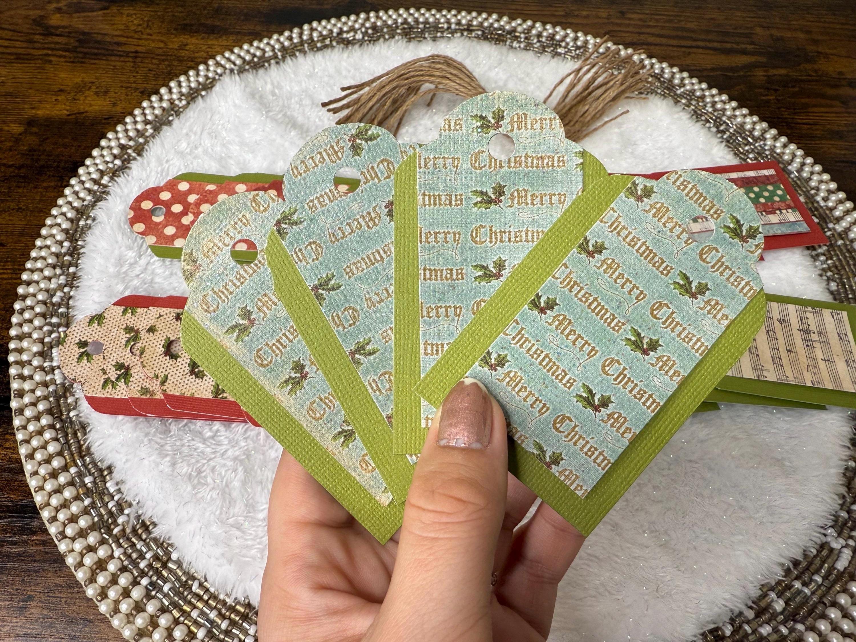 Classic Christmas Gift Tag 20 Pack | Handmade  Holiday Labels