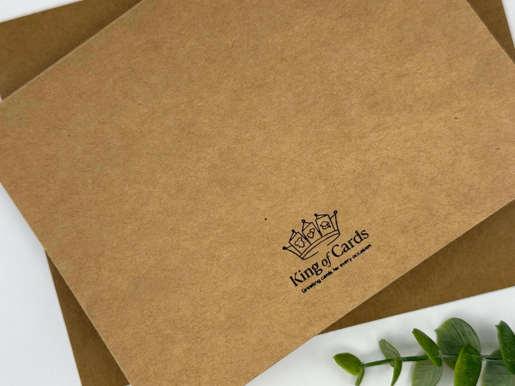 Handmade Happy Holidays Card | Rustic Patchwork Christmas Card