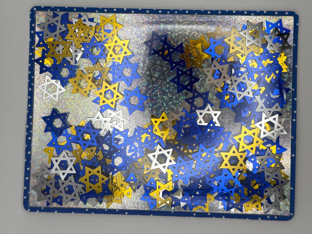 Star of David Shaker Card | Handmade Hannukah Cards