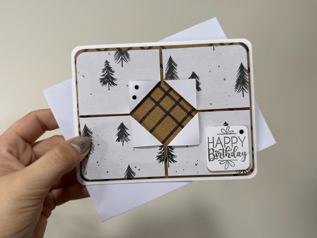 Wild Handmade Birthday Card for Nature Lovers | The "Tori"