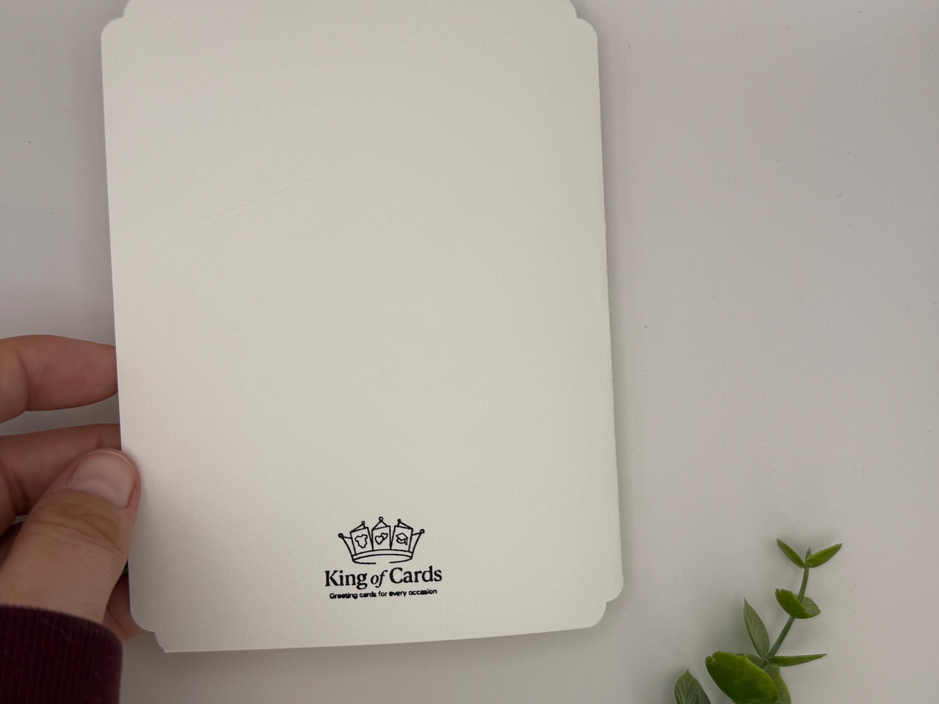 Your Laundry Just Got Cuter | Handmade New Baby Greeting Card