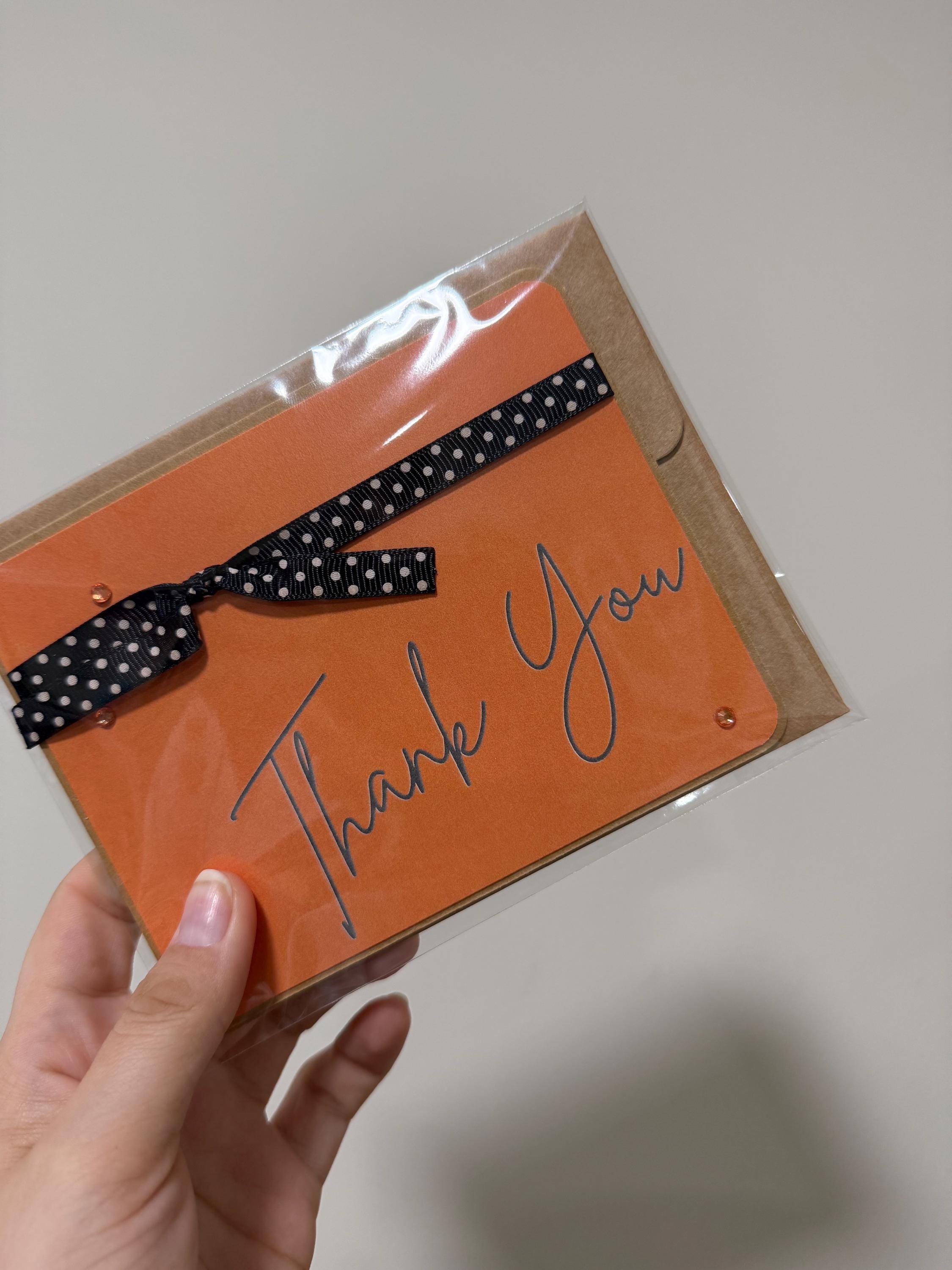 Rainbow Thank You Card Set | 6 Handmade Designs in Vibrant Colors