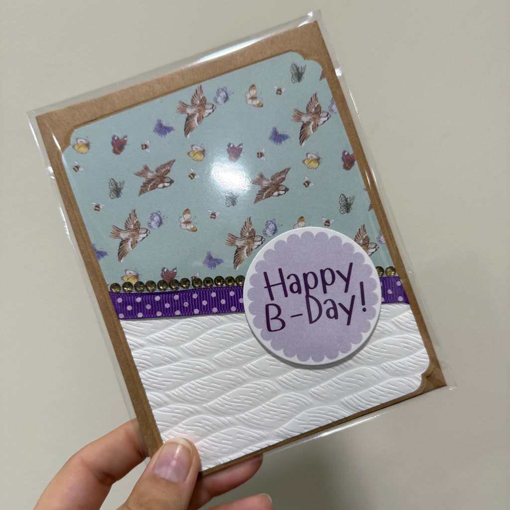 Handmade Greeting card set of 5 | Rustic Mixed Occasion Cards