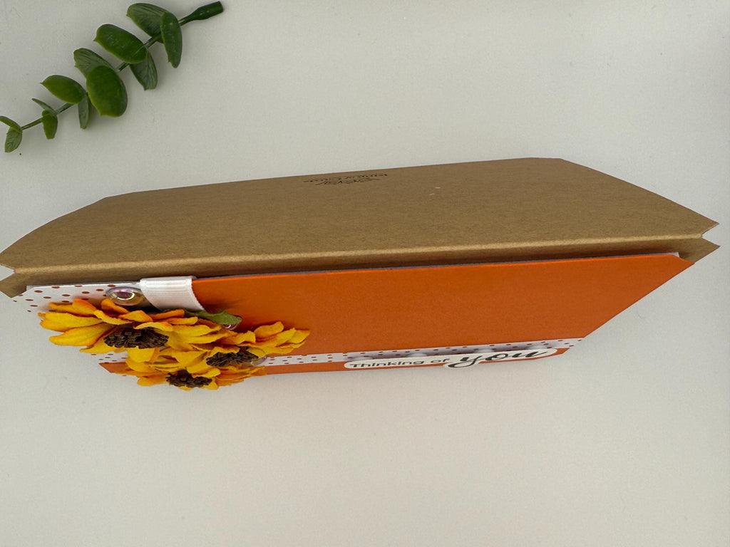 Thinking of You | Handmade Sunflower Greeting Card