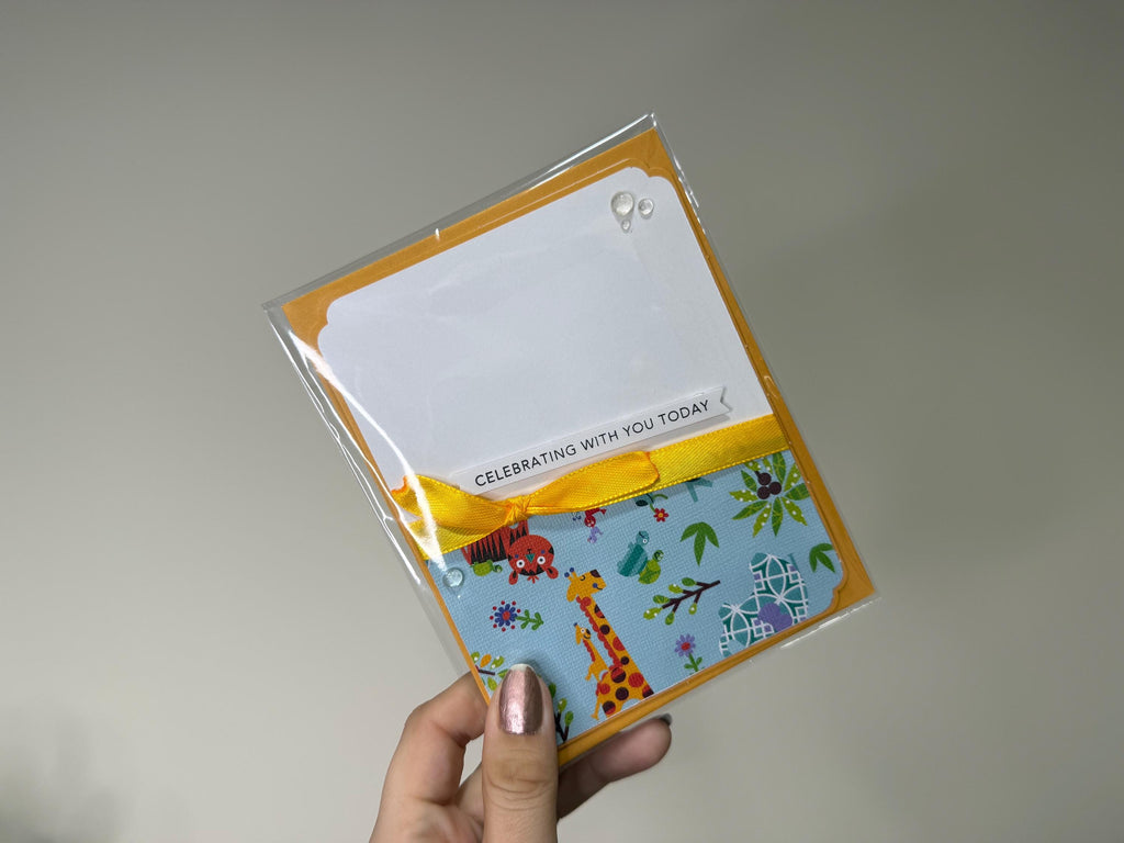 Welcome Little One | Handmade New Baby Greeting Card