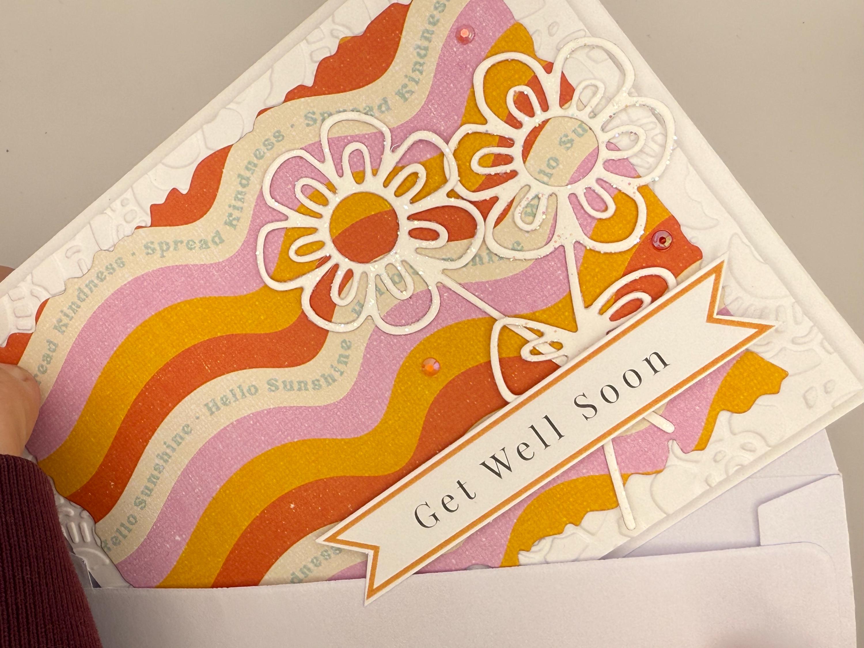 Get Well Soon | Handmade Greeting Card