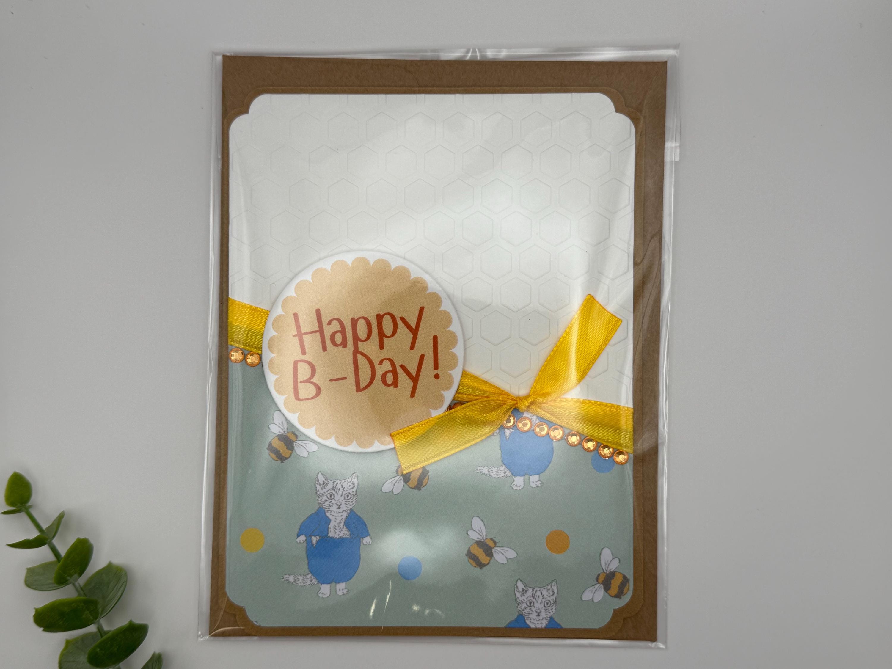 Handmade Birthday Card Set of 5 | Assorted Greeting Card Pack