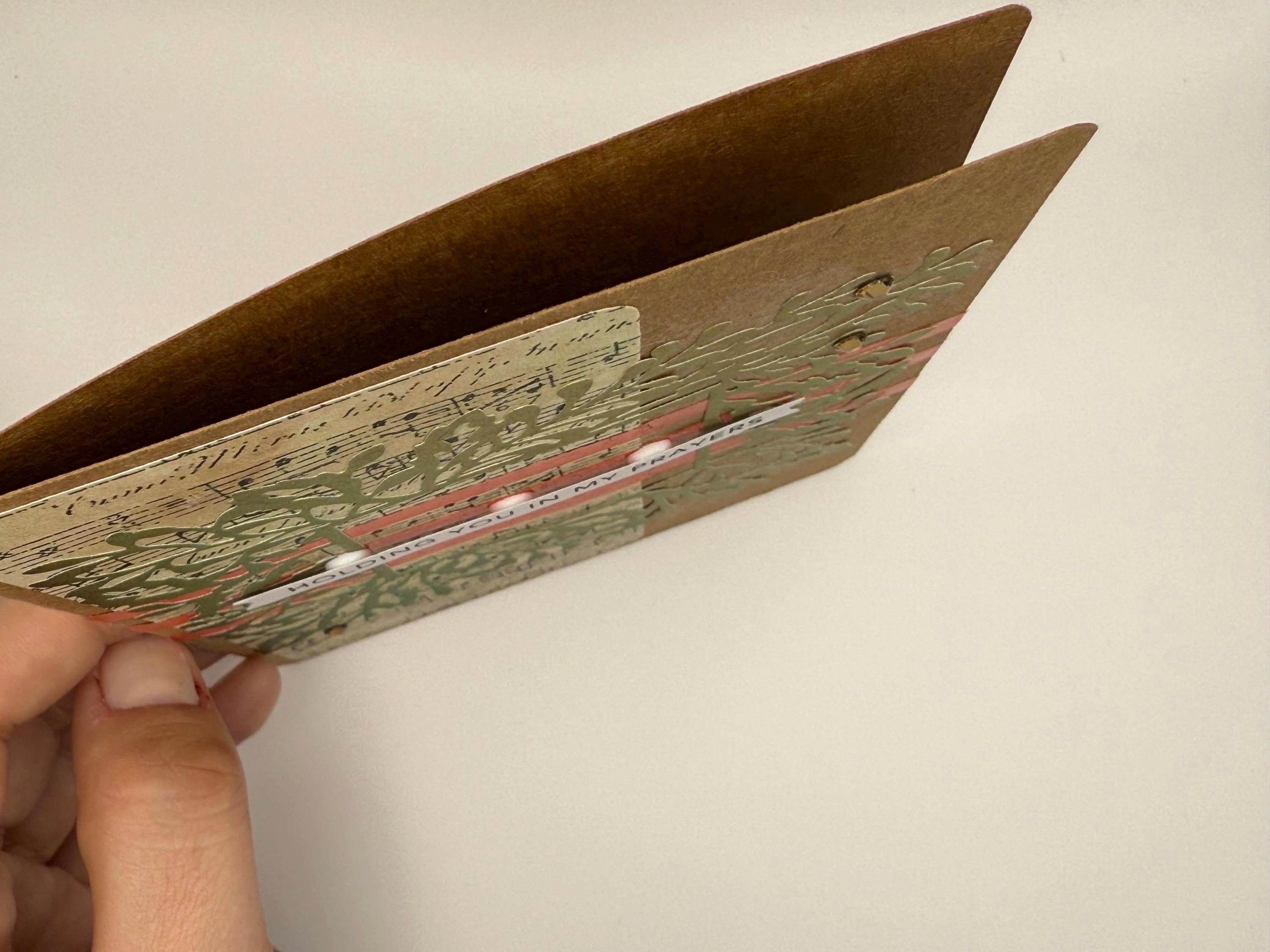 Holding You in My Prayers Greeting Card | Handmade Sympathy Note