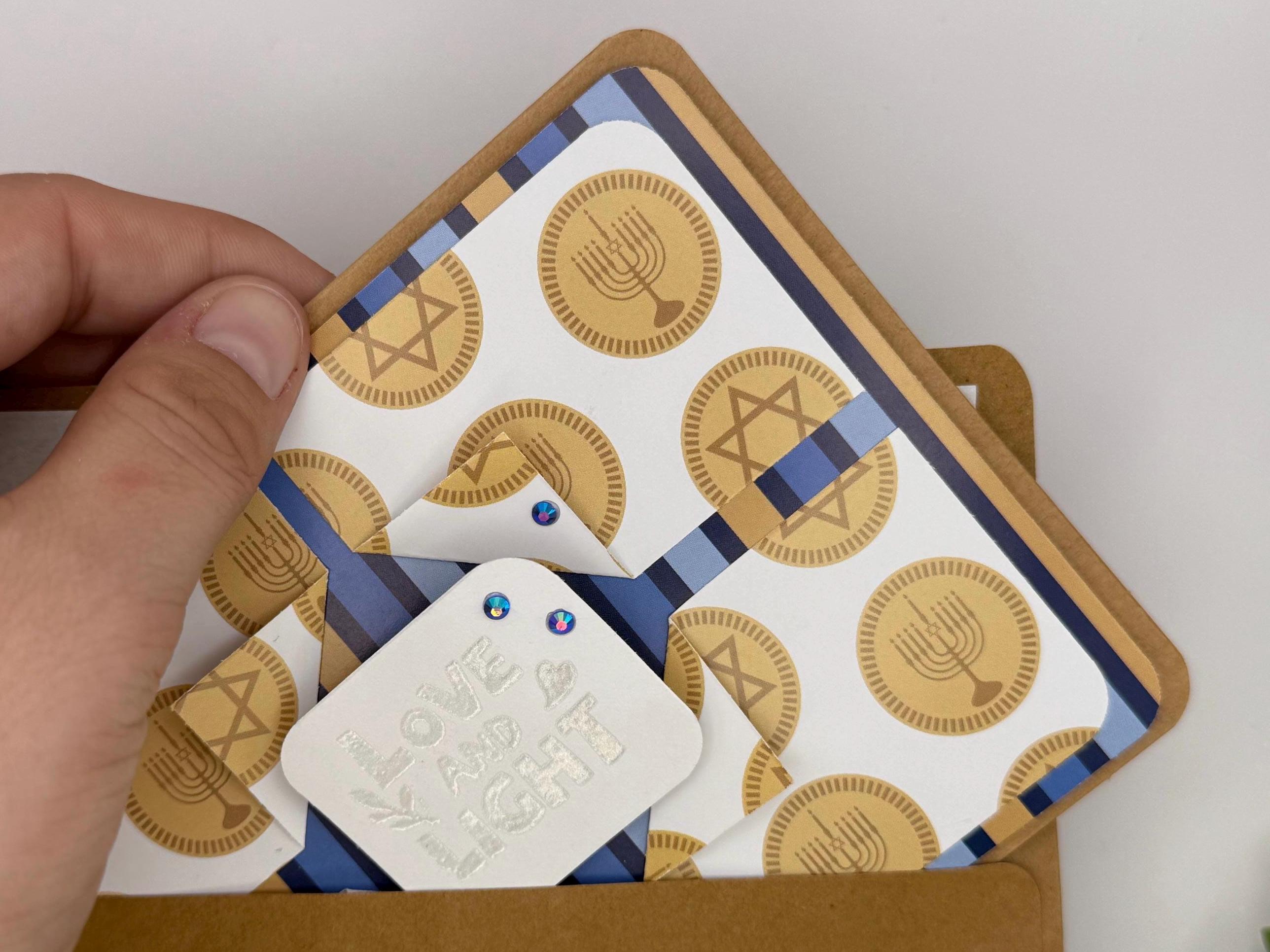 Hanukkah Wiggle Card | Love and Light Holiday Card