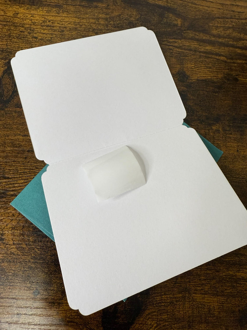 Handmade Glitter Thank You Card | For her