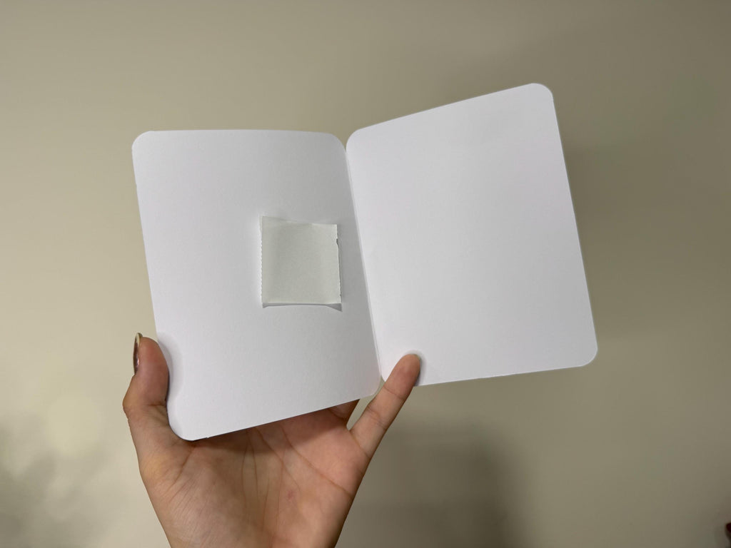 New Baby Boy Teddy Bear | Handmade Greeting Card