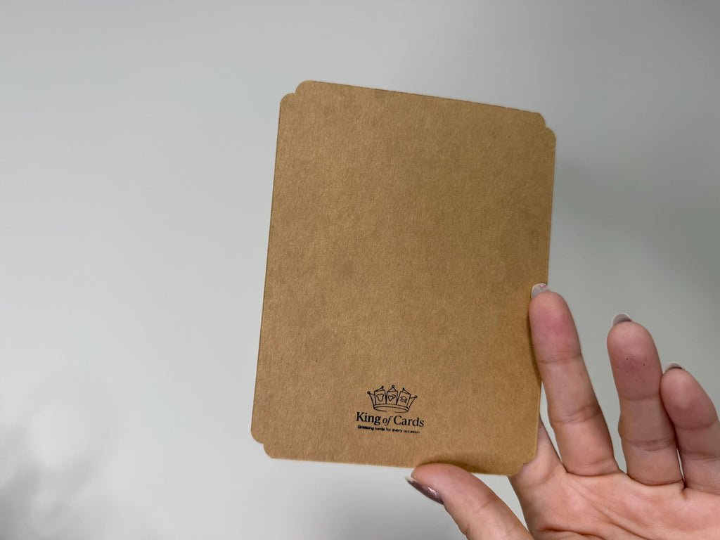 Seasons Greetings Snow Globe Card | Handmade Shaker Greeting Card