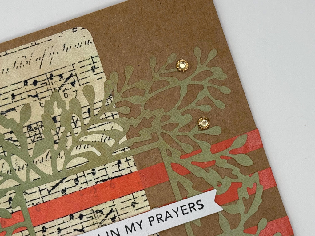 Holding You in My Prayers Greeting Card | Handmade Sympathy Note