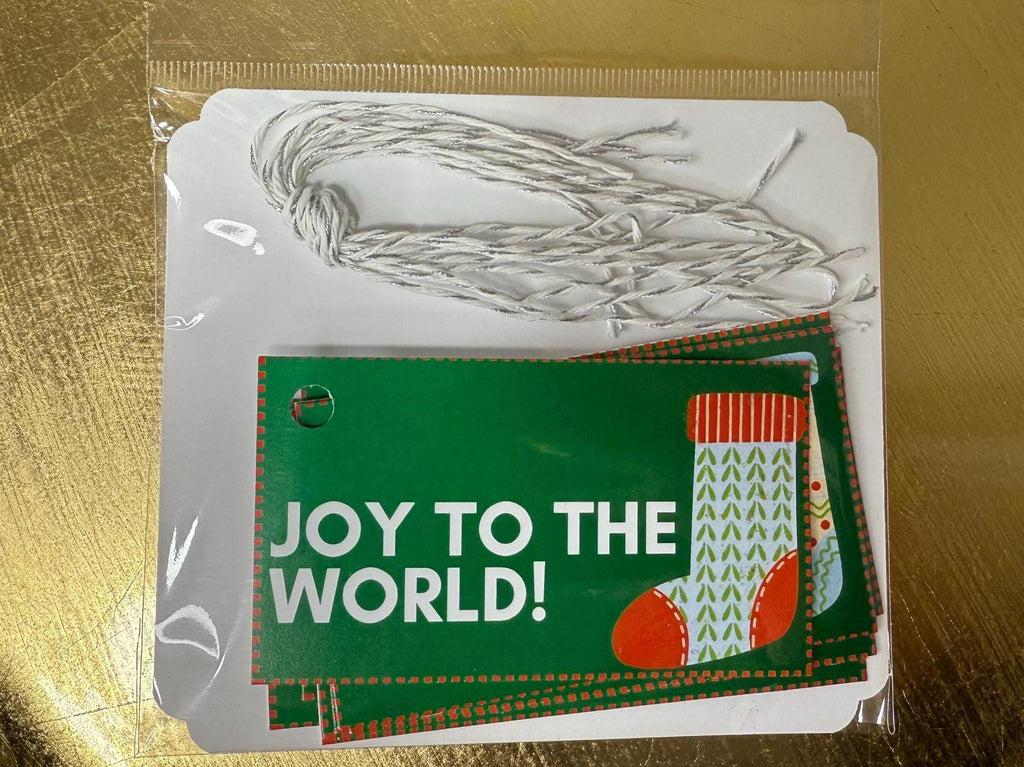 Handmade Christmas Gift Tag Set: Festive Holiday Labels
