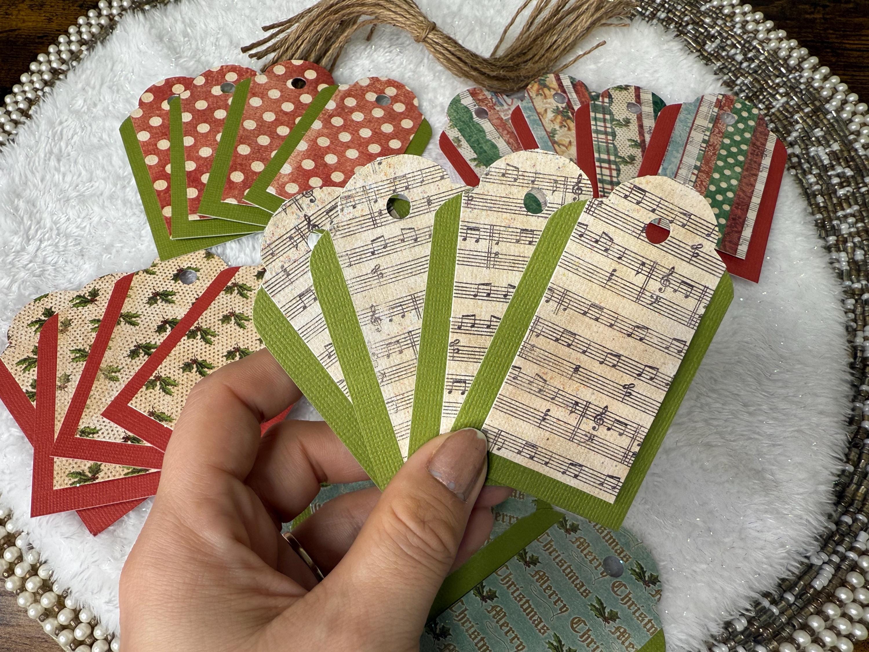 Classic Christmas Gift Tag 20 Pack | Handmade  Holiday Labels