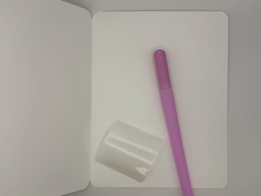 Handmade Baby Shower Greeting Card - "Your Laundry Just Got Cuter!"