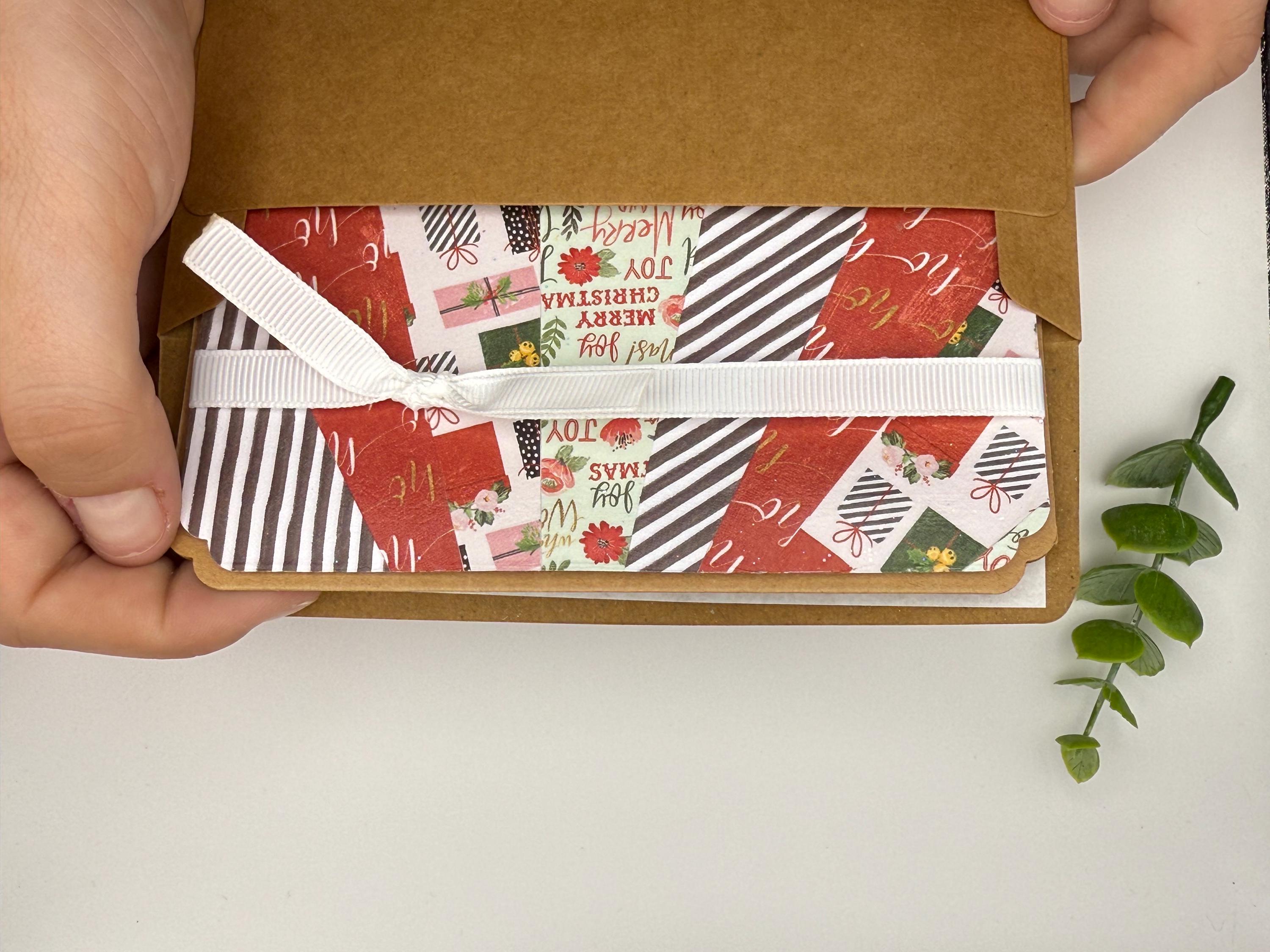 Thinking of You Christmas Card | Handmade Holiday Greeting Card