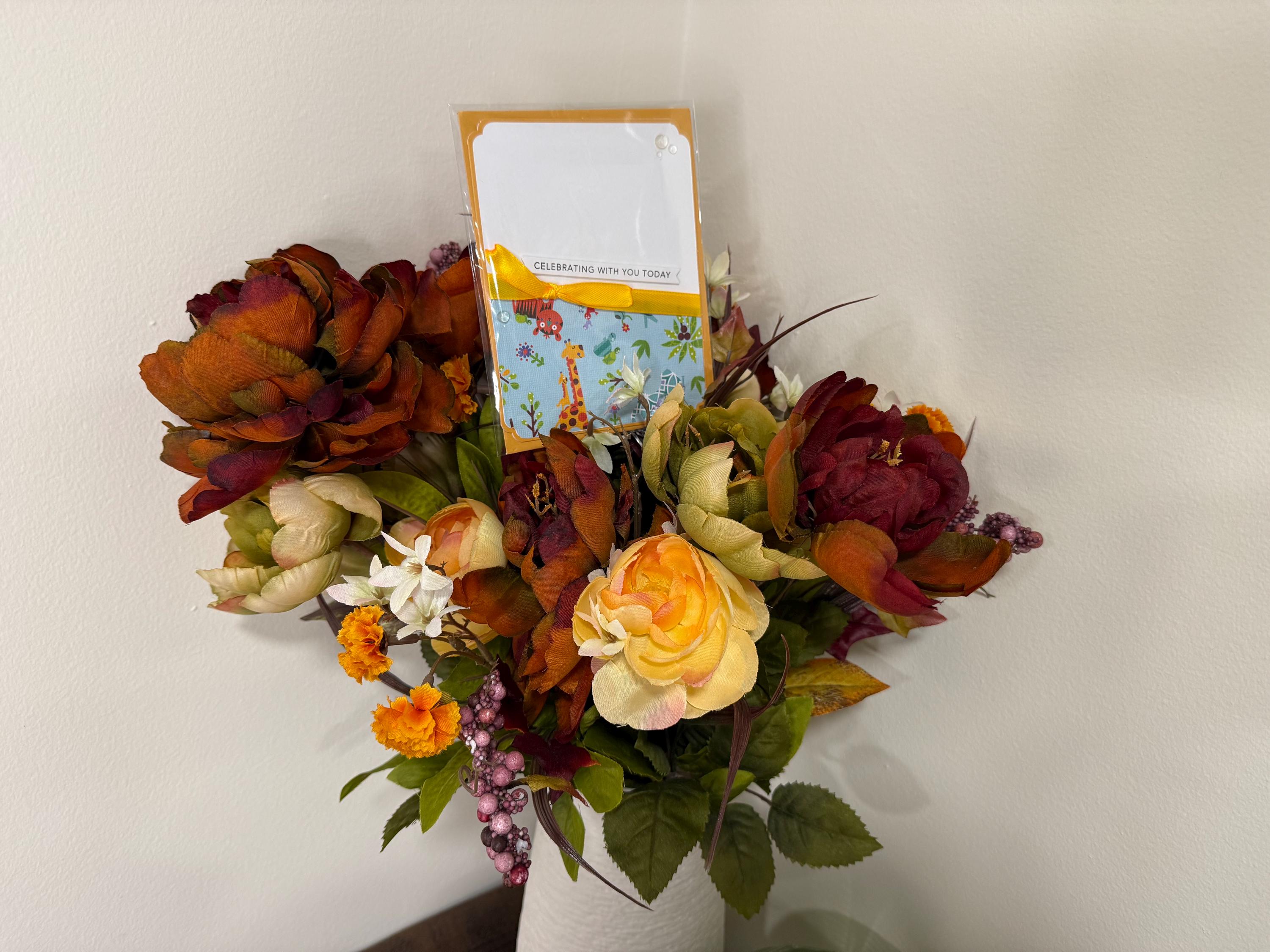 Welcome Little One | Handmade New Baby Greeting Card