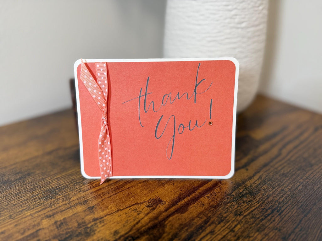 Handmade Thank You Cards | Primary Color Set of 3