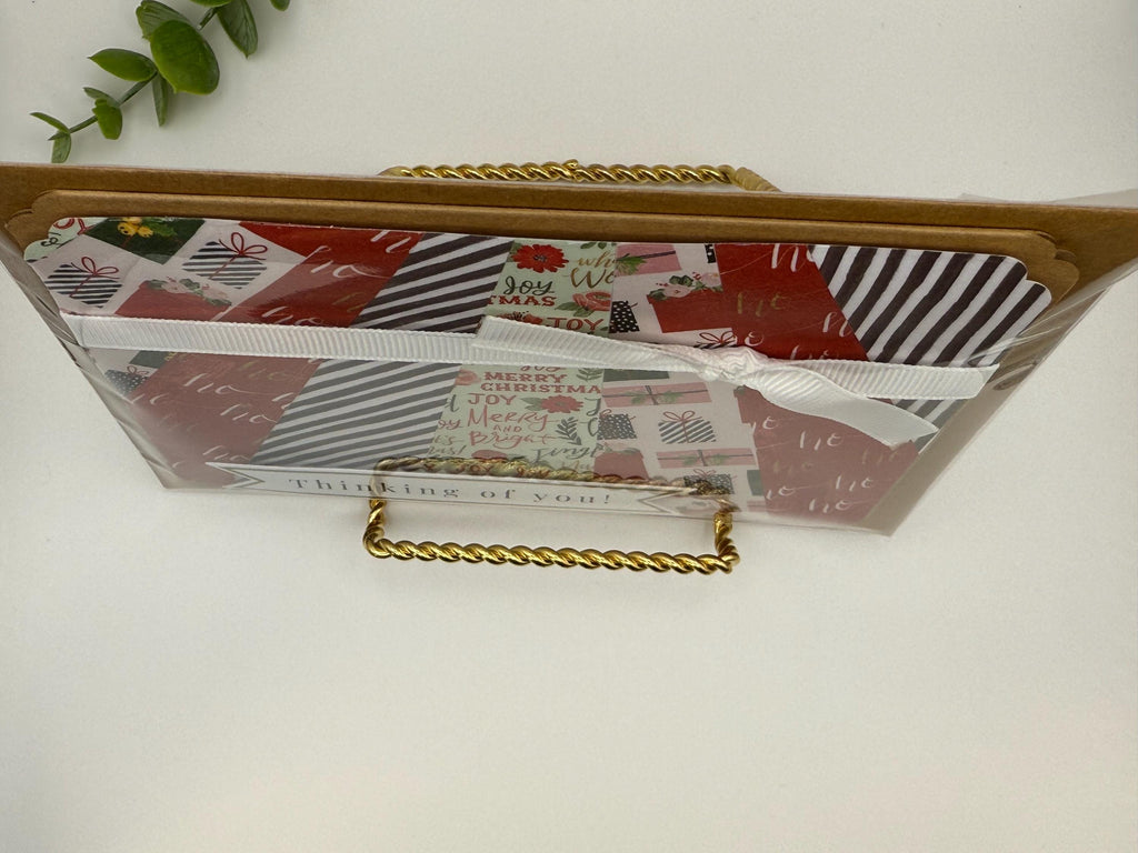 Thinking of You Christmas Card | Handmade Holiday Greeting Card