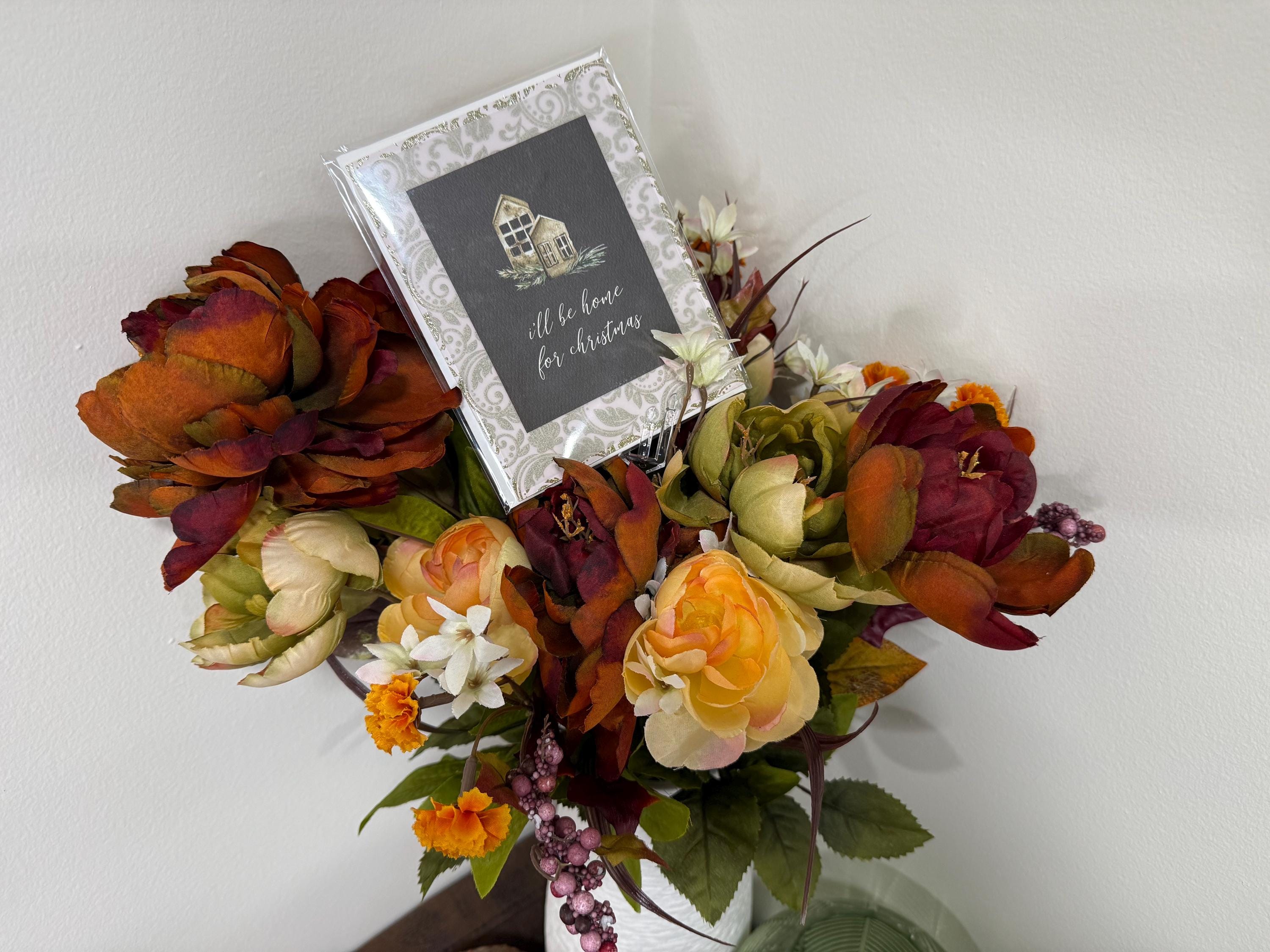 I'll Be Home For Christmas Card | Handmade Greeting Card