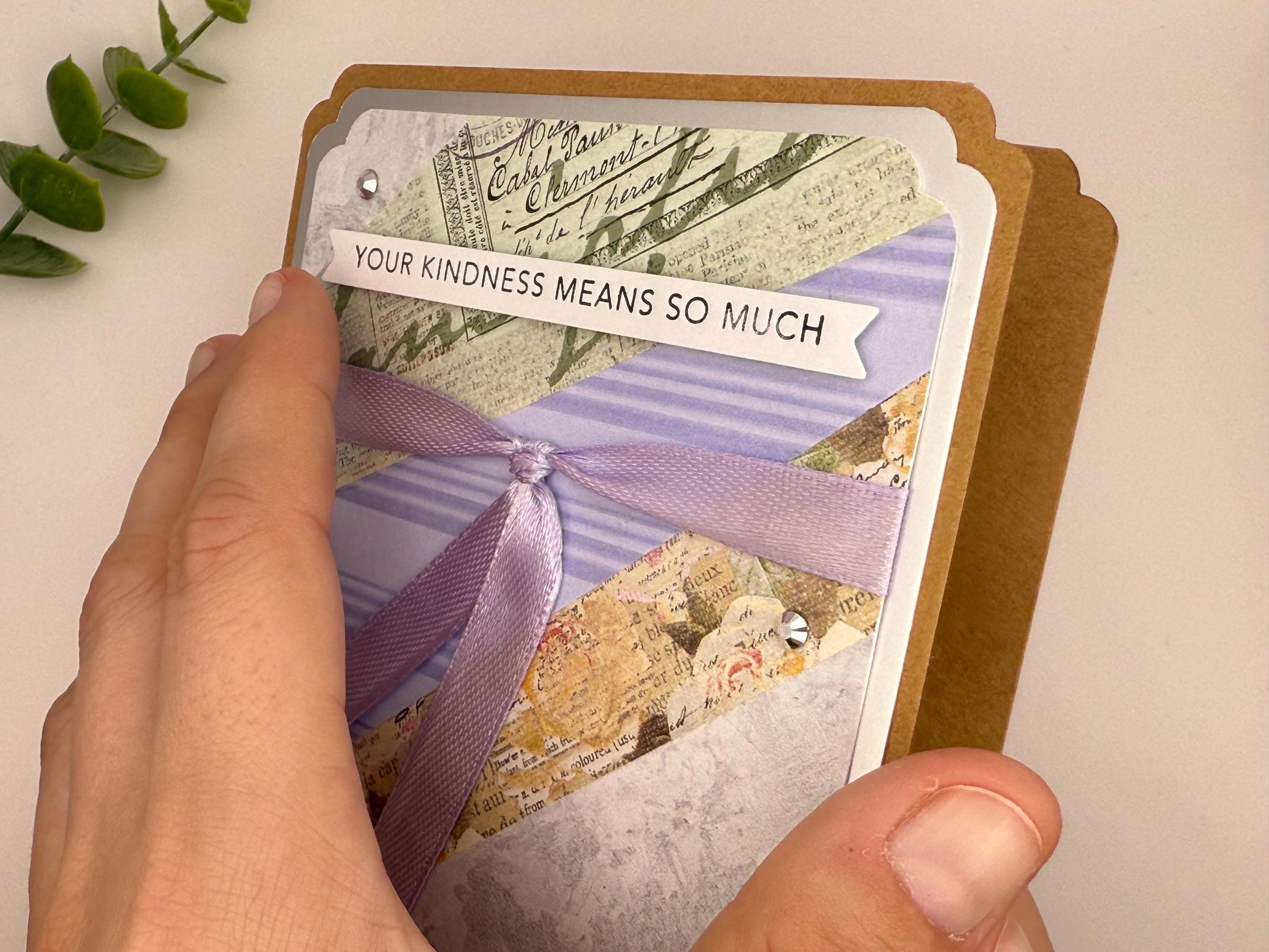 Your Kindness Means So Much | Handmade Greeting Card