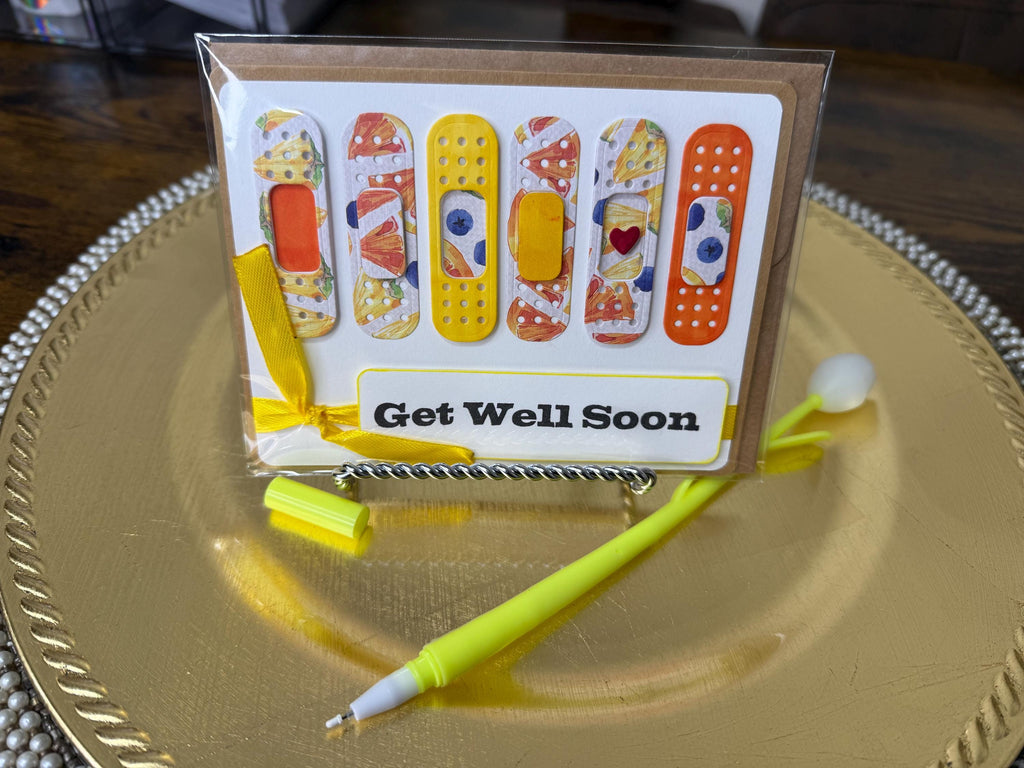 Get Well Soon | Handmade Greeting Card