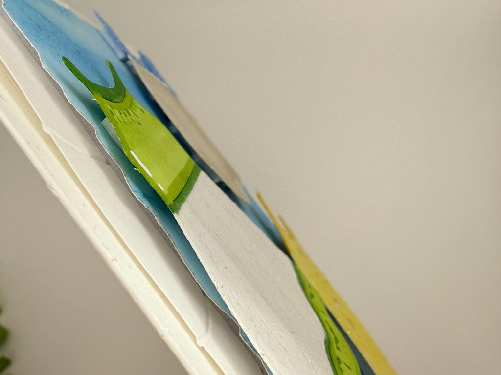 Your Laundry Just Got Cuter | Handmade New Baby Greeting Card