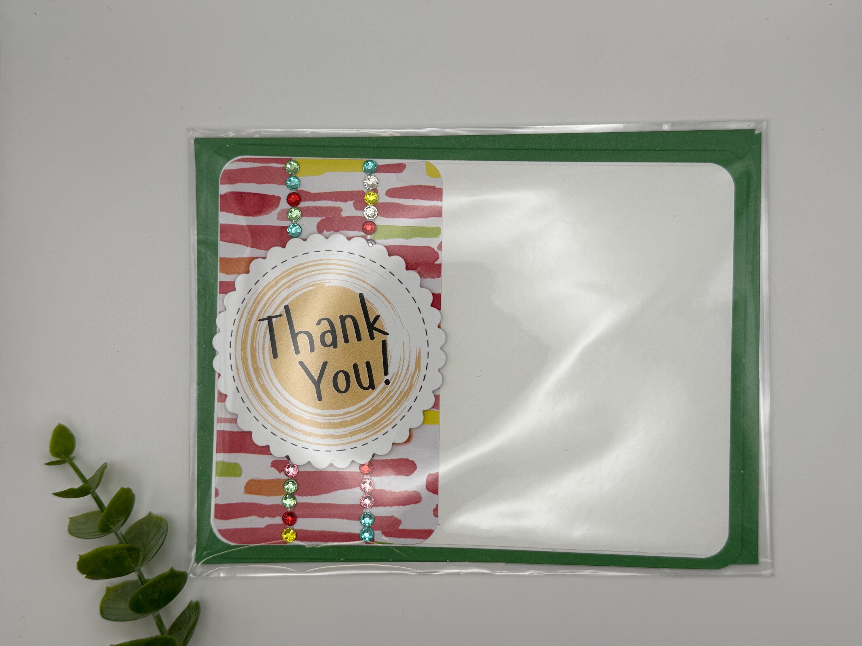 Rainbow Thank You Cards | Set of 5 Handmade Cards