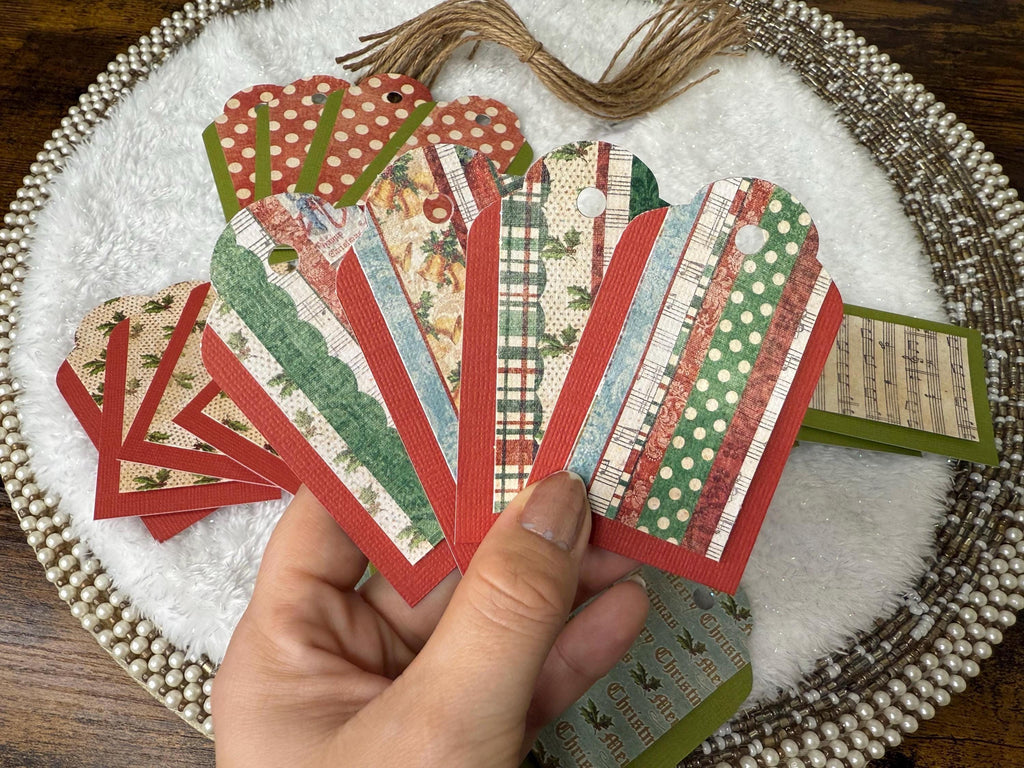 Classic Christmas Gift Tag 20 Pack | Handmade  Holiday Labels