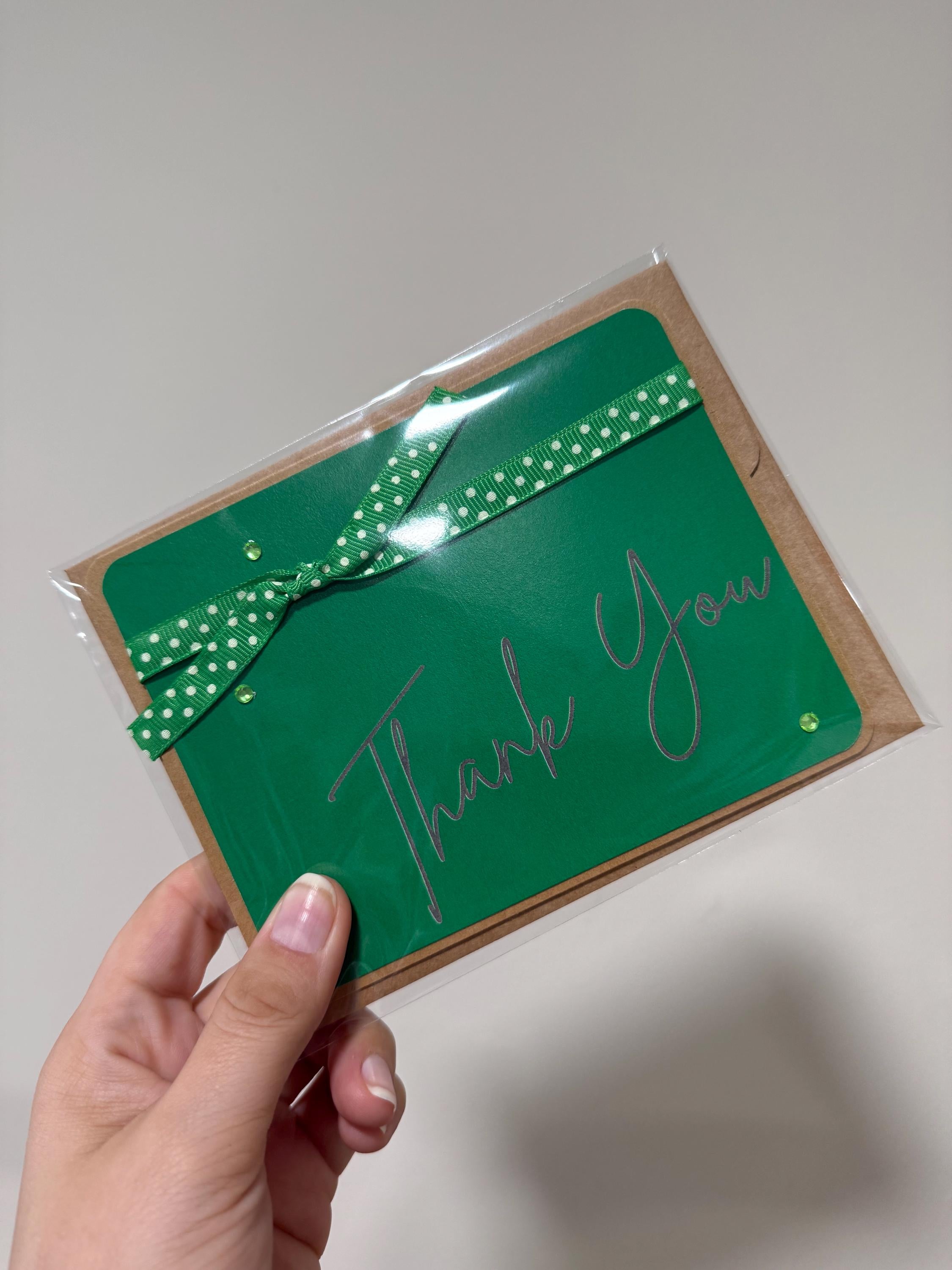 Rainbow Thank You Card Set | 6 Handmade Designs in Vibrant Colors