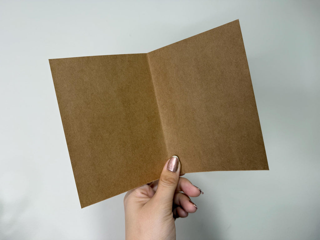 Vintage Christmas Card | Handmade Rustic Christmas Greeting