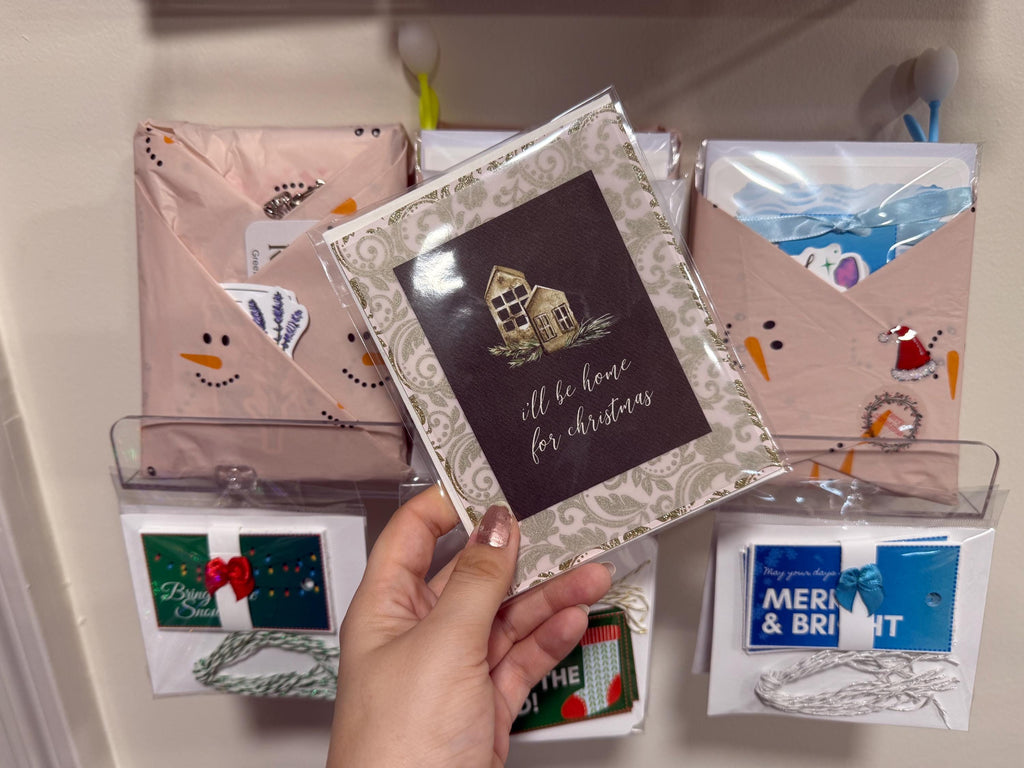 I'll Be Home For Christmas Card | Handmade Greeting Card